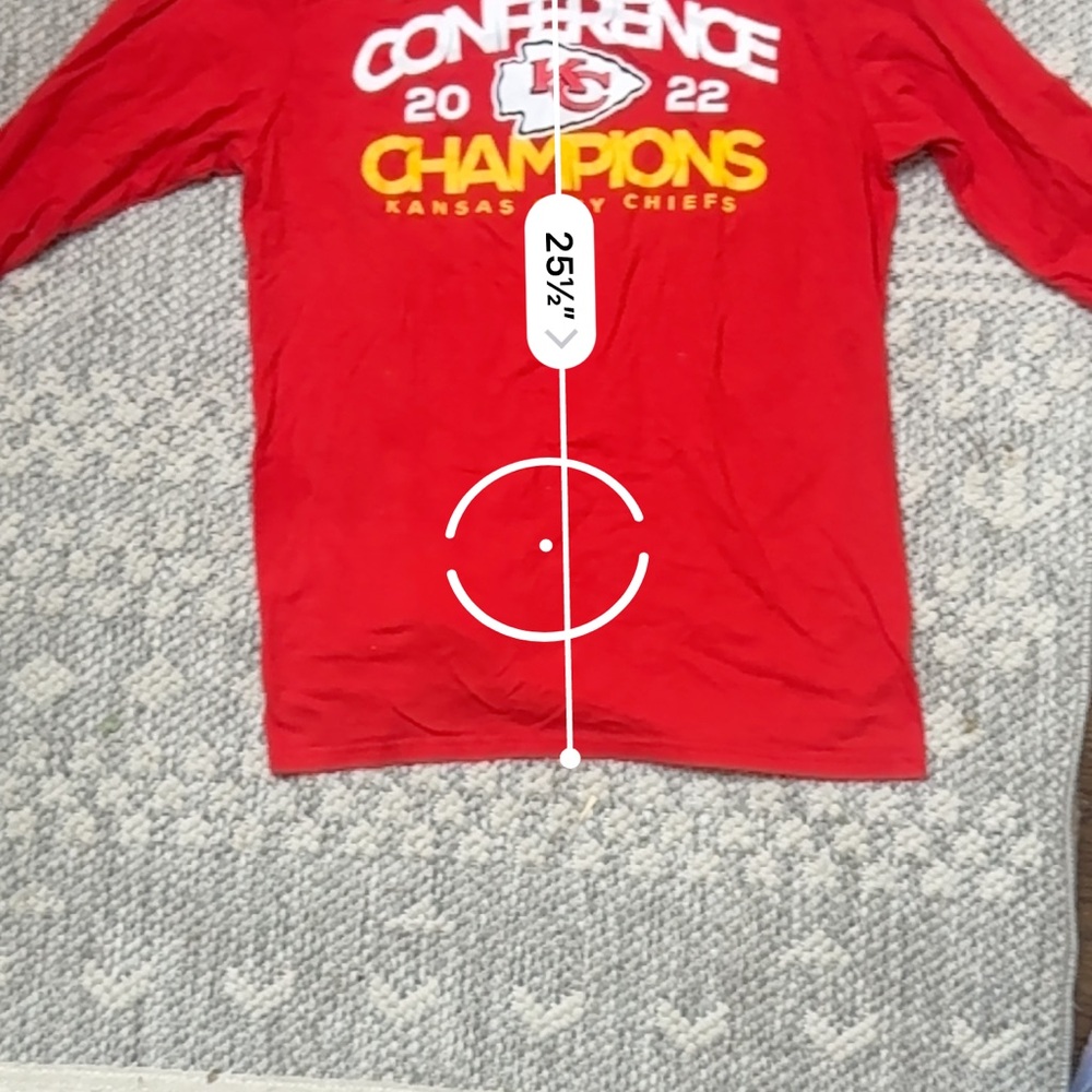 Kansas City Chiefs Red Long Sleeve Tee - Picture 2 of 3
